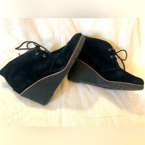 New Sperry Top-Sider Harlow Black Suede Women’s Shoes Size 11M US